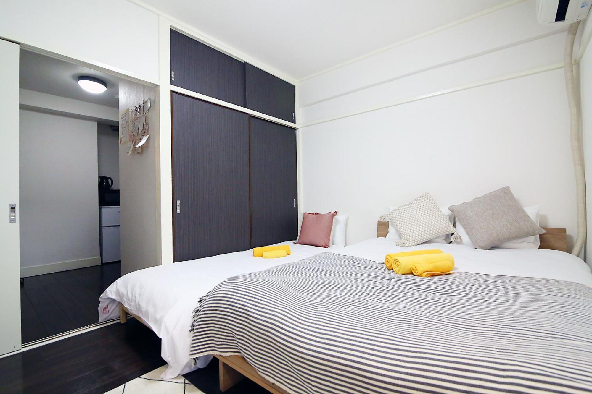 Shinjuku! Hayashi House 3P Free Wi-Fi! Lägenhet Tokyo prefektur Exteriör bild