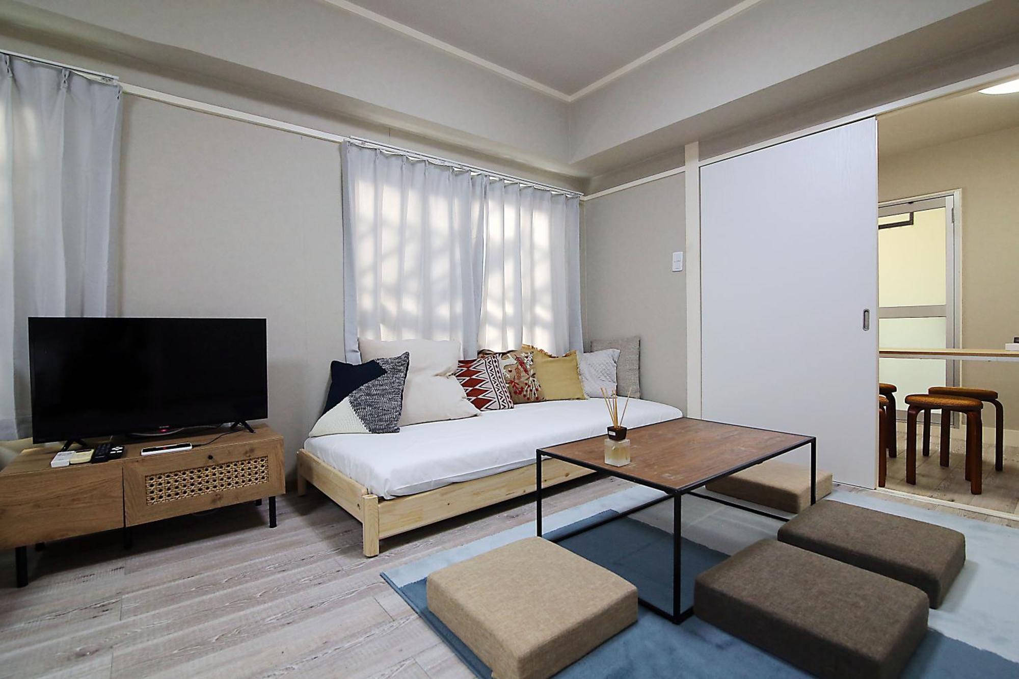 Shinjuku! Hayashi House 3P Free Wi-Fi! Lägenhet Tokyo prefektur Exteriör bild