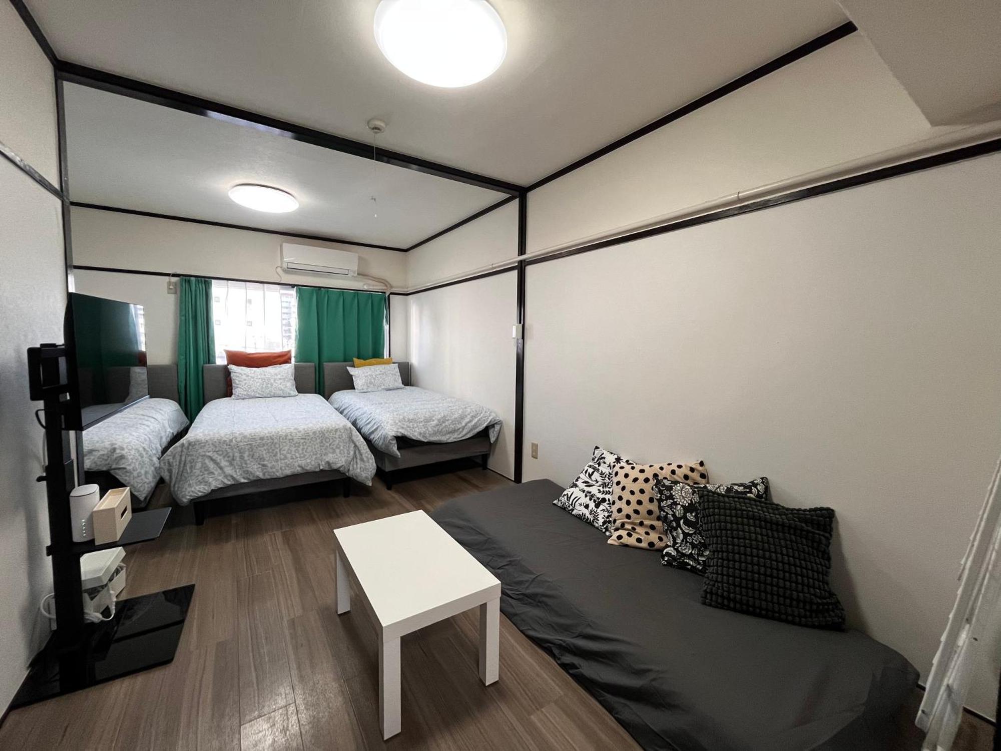 Shinjuku! Hayashi House 3P Free Wi-Fi! Lägenhet Tokyo prefektur Exteriör bild