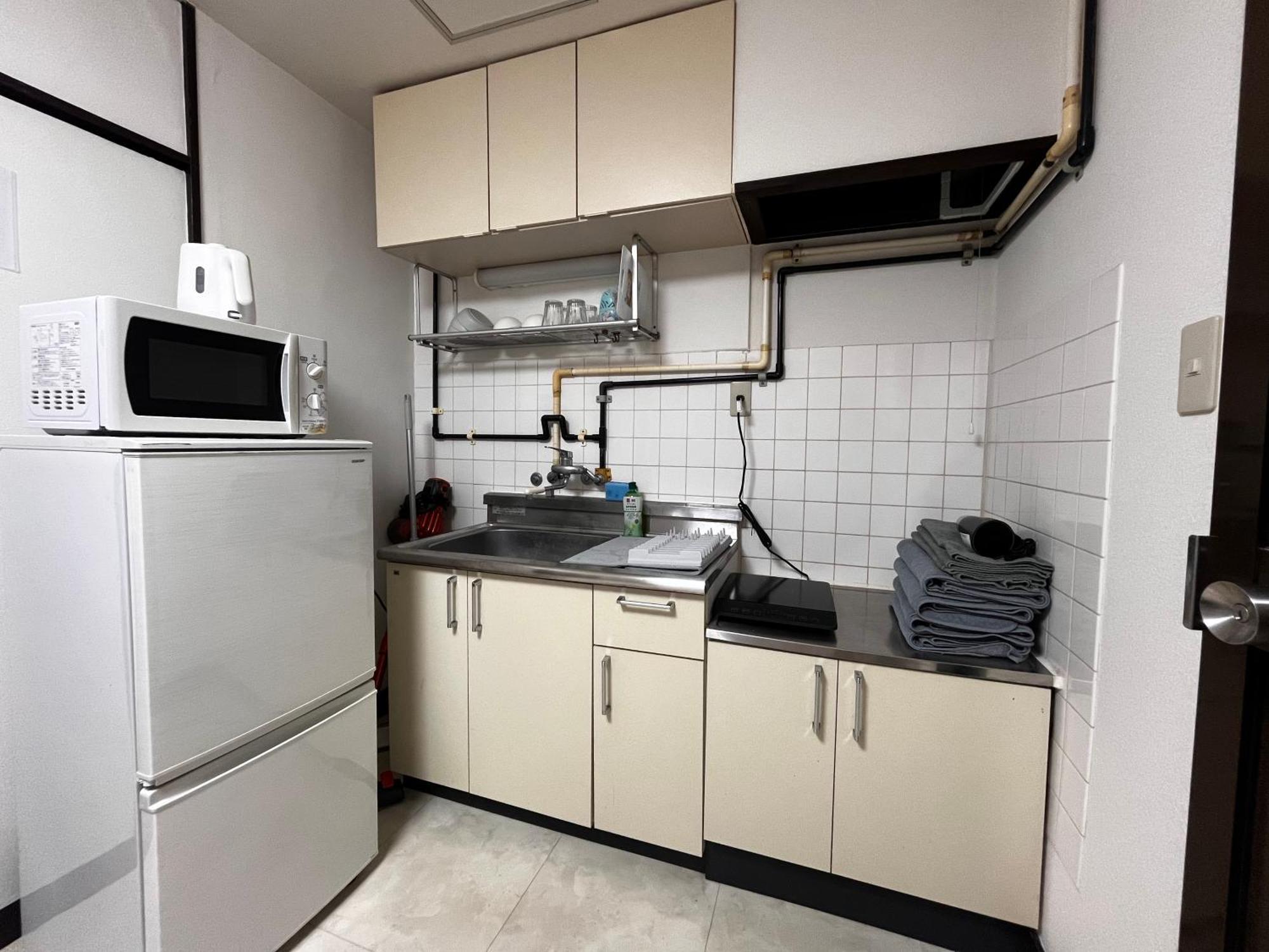 Shinjuku! Hayashi House 3P Free Wi-Fi! Lägenhet Tokyo prefektur Exteriör bild